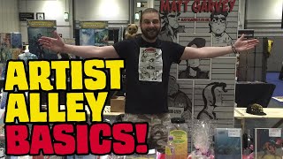 Artist Alley What You Need To Sell at Comic Con The Basics [upl. by Odlonra]