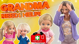 Barbie  Grandma Needs Help  Ep420 [upl. by Arihsaj]