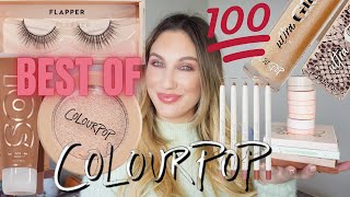 BEST OF COLOURPOP 2021  HOLY GRAIL FAVES [upl. by Elmajian489]