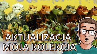 AKTUALIZACJA KOLEKCJI DINOZAURÓW Z LEGO  SIERPIEŃ 2020  Maciek i Klocki [upl. by Burkitt]