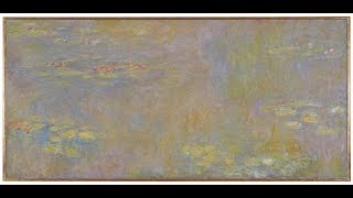 MONET quotWaterLiliesquot  Nympheas by Claude Monet Tate Modern London UK [upl. by Mauldon]