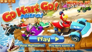 GoKartGo Nitro  Miniclip Xform Games Gameplay by Magicolo [upl. by Clava26]