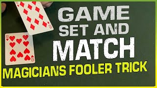 Magician Fooler Card Trick  Shuffled Cards MATCH Easy to Learn and Perform [upl. by Ainoloppa]