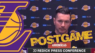 JJ Redick Postgame  Lakers vs Cavs  October 30 2024 [upl. by Ivana]