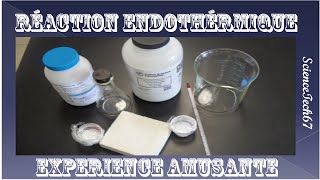 Tutoriel  Réaction endothermique expérience amusante [upl. by Melmon]