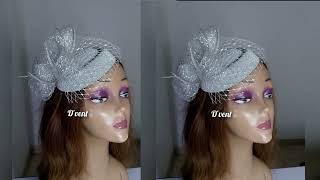 HOW TO MAKE THIS PILLBOX FASCINATOR WITH BIRDCAGE VEIL [upl. by Amarillis725]