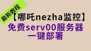 免费serv00一键部署哪吒nezha面板和监控，监控服务器情况 VPS4 AM科技 serv00 免费服务器 哪吒 nezha 监控 免费域名 服务器 cloudflare [upl. by Llebana]