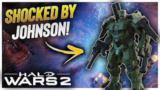 these guys were SHOCKED by Johnson in Halo Wars 2 [upl. by Yrekaz]