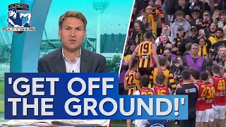 Kane sounds off on Crows gesture for Jack Gunston after pathetic display  Sunday Footy Show [upl. by Hufnagel8]