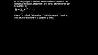 Application of Solving for an Exponent  College Algebra Tips [upl. by Warchaw]