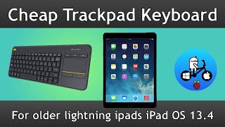 Trackpad keyboard for older iPads running iPad OS 134 [upl. by Lenrad]