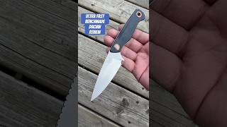 Benchmade Dacian Ultra Fast Review Magnacut on denim micarta [upl. by Aimek]