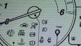 Nissan Note SRS Airbag Warning Light How To Remove [upl. by Naut]