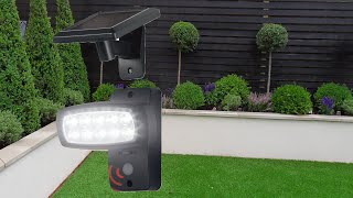 LIVARNOLUX LED Solar Spotlight Unboxing Review [upl. by Caz]