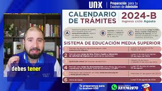 Calendario de Ingreso a Bachillerato UDG 2024 [upl. by Ylloj]