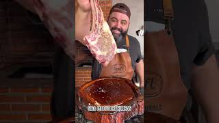 Tomahawk steak feito na grelha [upl. by Alyek20]