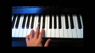 2 minute tutorial  The Four Chord Song  Piano [upl. by Inohs]