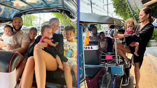 Chrissy Teigen and John Legend Take All 4 Kids to THAILAND [upl. by Anale]