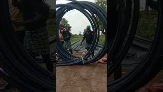 Godavari HDPE Hoses 212quotinch 125Kg Installation tamil [upl. by Erasme180]