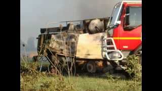 Incendie à Labastide St Sernin  On a eu chaud [upl. by Bernardine]