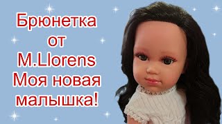 Моя новая куколка M Llorens Распаковка Обзор [upl. by Boylan]