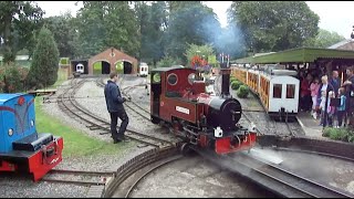 Longleat Safari Park Railway Jungle Express Narrow Gauge Steam amp Diesel Trains August 2011 [upl. by Noicpecnoc559]