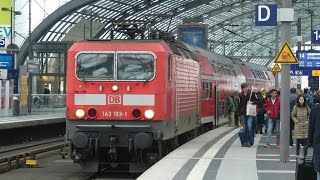 Ersatzverkehr der SBahn Berlin mit BR 143 und DRDostos 161016 [upl. by Eanahc755]