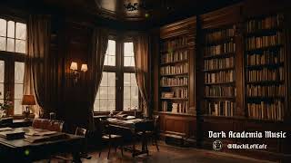 Whispers in the Vintage Café  Dark Academia Ambiance  Victorian Bookstore Music [upl. by Tada139]