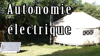 Transition énergétique dune yourte Episode 20 [upl. by Tyika468]