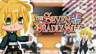 ° Past Seven Deadly Sins React to MeliodasElizabeth Future°Gacha Club🇦🇺englishByMe😌 [upl. by Ranit]