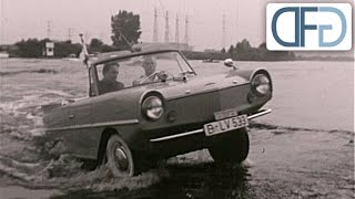 Amphicar Amphibienfahrzeug auf der IAA 1963 [upl. by Layod592]