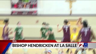 La Salle defeats Bishop Hendricken in Div I boys volleyball [upl. by Paymar]