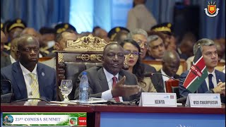 🚨William Rutos speech 23rd COMESA Summit BURUNDI [upl. by Dyan]