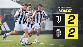 HIGHLIGHTS Primavera 1  Juventus 22 Bologna  Matchday 11 [upl. by Akimrehs]