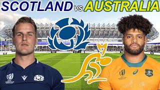 SCOTLAND vs AUSTRALIA 2024 Live Commentary [upl. by Suolhcin940]