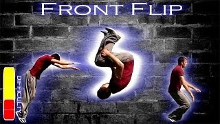 How To FRONT FLIP  Free Running Tutorial [upl. by Gladi]