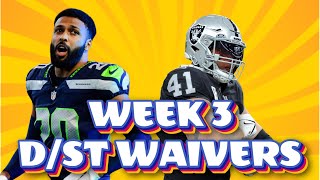 Week 3 Defenses to Stream Fantasy Football 2024 [upl. by Serena]