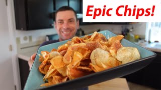 How To Cook Homemade Potato Chips [upl. by Melodee810]