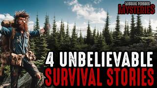 4 UNBELIEVABLE WILDERNESS SURVIVAL STORIES [upl. by Entroc]