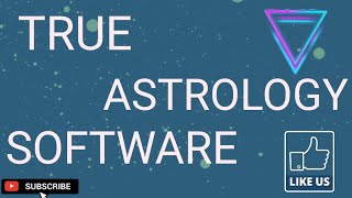 HOW TO USE TRUE ASTROLOGY SOFTWARE [upl. by Owen]