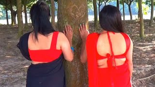 Saree Sundari  NAARI feat Mala amp Sraboni  Two Friends Saree Photoshoot  Full HD  2021 [upl. by Eadith]