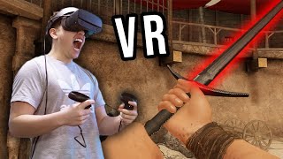 The Best VR Game EVER  Blade And Sorcery 1 [upl. by Nnylav]