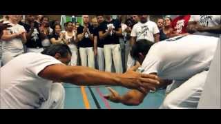 Mestre Paulao Mestre Boneco and Mestre Capixaba playing capoeira Roda de capoeira [upl. by Lamprey]