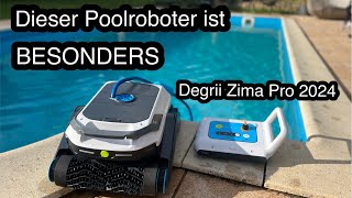 2024 Degrii Zima Pro  Der BESONDERE Poolroboter im Test [upl. by Ateinotna592]