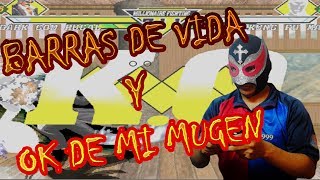 Tutorial las barras de vida y KO de mi mugen [upl. by Kieryt671]