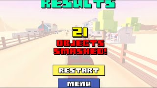 New personal record in demo BLOCKY FARM amp RACING SIMULATOR  AndroidiOS Gameplay [upl. by Marbut]