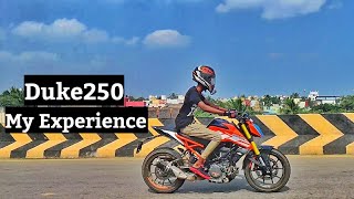 Duke 250  my experience  KTM  Tamil [upl. by Lumbard]