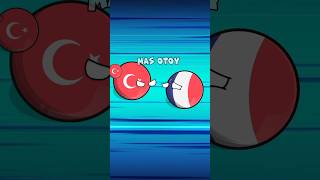 Negara Yang Sering Bertengkar part 52 shorts countryballs [upl. by Haet]