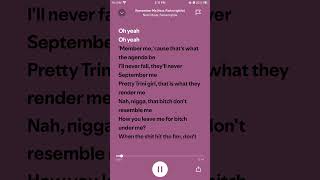 Nicki MinajParker IRemember Me Lyrics music nickiminaj shortsfeed [upl. by Nylyak772]