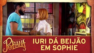 As Aventuras de Poliana  Iuri tasca beijão em Sophie [upl. by Trebma603]